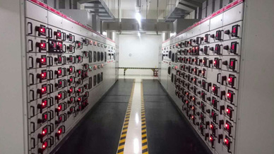 New distribution room engineering project of Chifeng red mountain